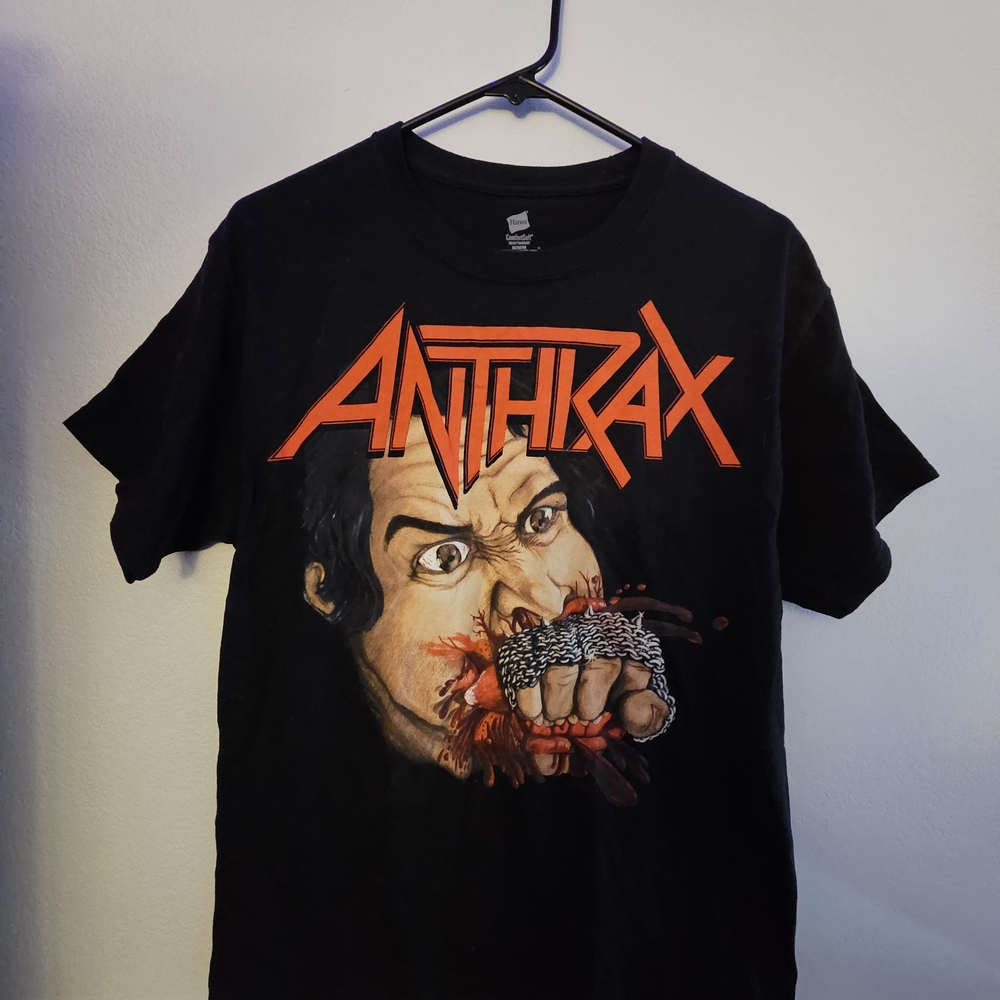 Anthrax Vintage Band Tshirt Fist Full of Metal Medium